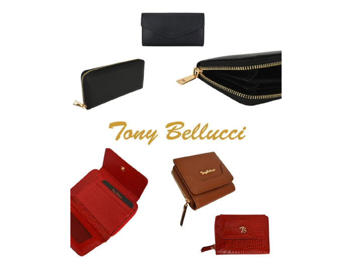 Сумки та гаманці від Tony Bellucci на будь-який випадок та стиль Сумки та гаманці від Tony Bellucci на будь-який випадок та стиль