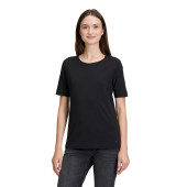 Жіноча футболка чорна BETTY & CO - 1127005 фото 11