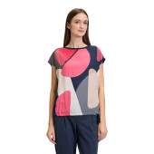 Жіноча футболка синя BETTY & CO - 1119114 фото 11