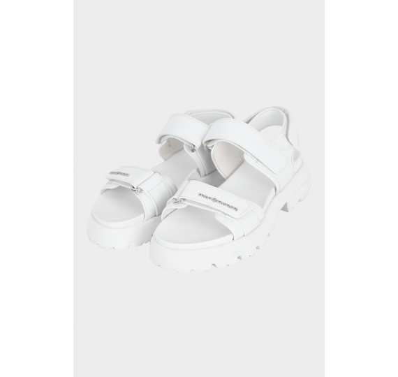 Жіночі босоніжки білі K&SSHOES - 1110822 фото 4