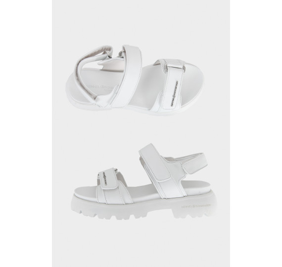 Жіночі босоніжки білі K&SSHOES - 1110822 фото 1