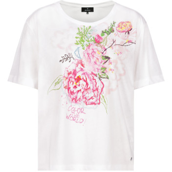 Жіноча футболка біла MONARI - 1119037