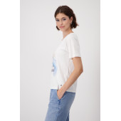 Жіноча футболка біла MONARI - 1117846 фото 7