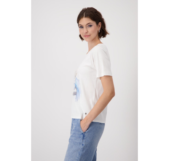 Жіноча футболка біла MONARI - 1117846 фото 1
