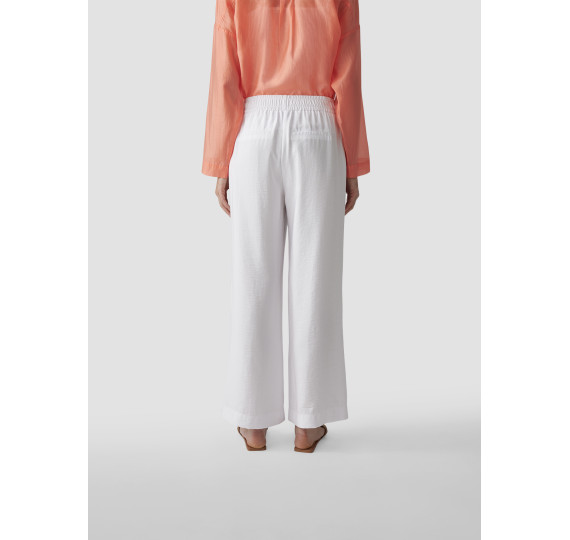 Жіночі штани білі LECOMTE - 1118250 фото 6