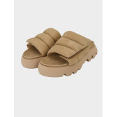 Жіночі шльопанці бежеві K&SSHOES - 1102014 фото 8