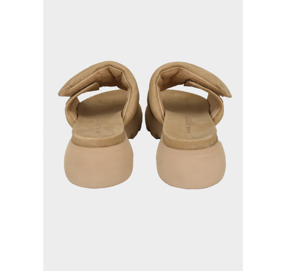 Жіночі шльопанці бежеві K&SSHOES - 1102014 фото 3