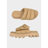 Жіночі шльопанці бежеві K&SSHOES - 1102014 фото 5