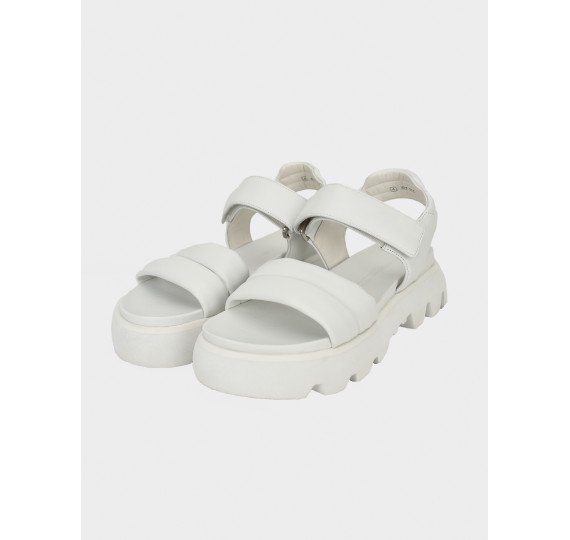 Жіночі босоніжки білі K&SSHOES - 1102015 фото 4