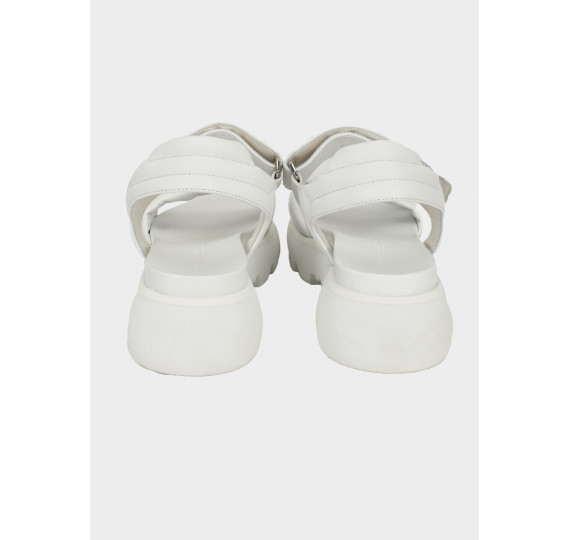 Жіночі босоніжки білі K&SSHOES - 1102015 фото 3