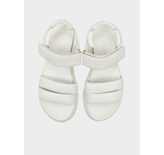 Жіночі босоніжки білі K&SSHOES - 1102015 фото 2