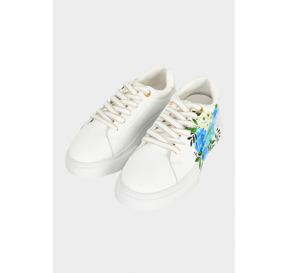 Жіночі кеди білі TOSCA BLU SHOES - 1113383 фото 4