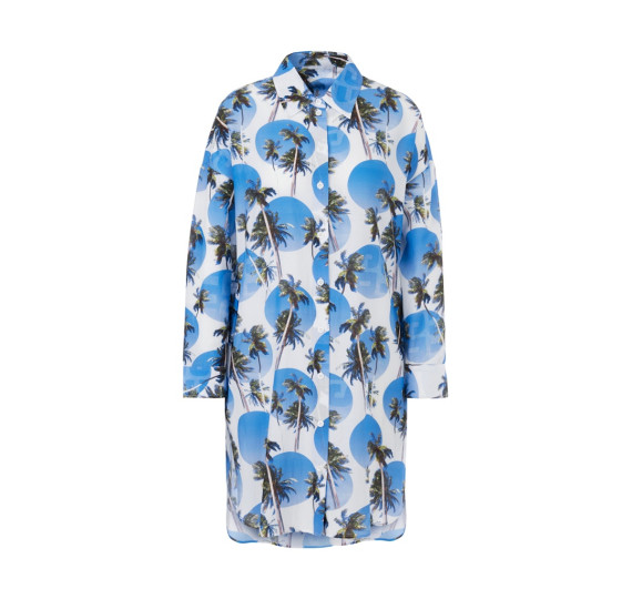 Жіноча сукня синя MARC CAIN - 1112160 фото 4